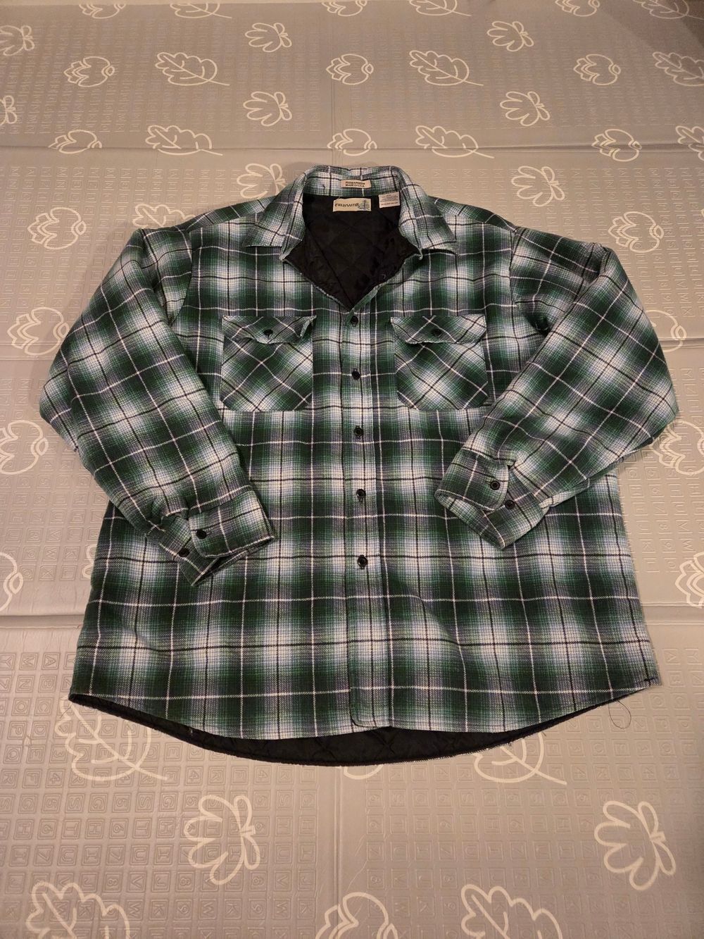 Fieldmaster Men's Outdoor Flannel Quilted Coat Mens Size XXL